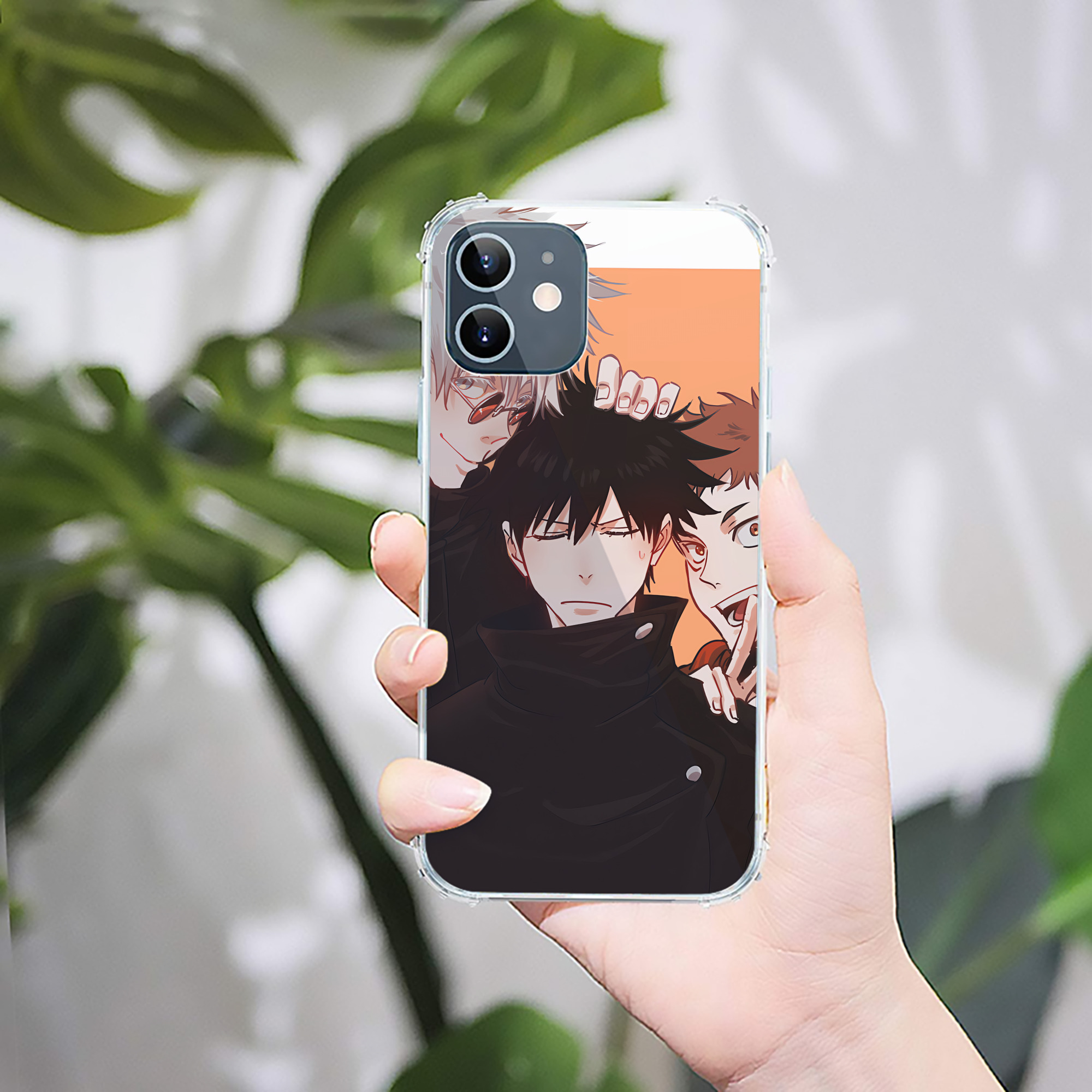 （画像用） SPY×FAMILY间谍家家酒 【iPhone 12シリーズ対応】透明スマホケース（クリアソフトケース）